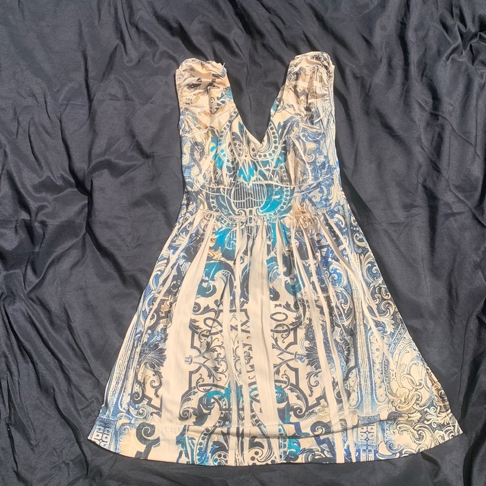 Print midi Venus dress